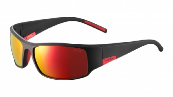 Bollé King (12421) Black Metal Red Matte